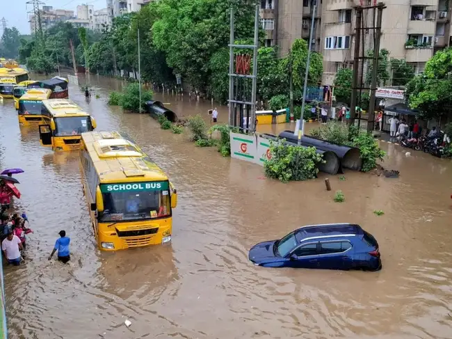 gurugram rain alert