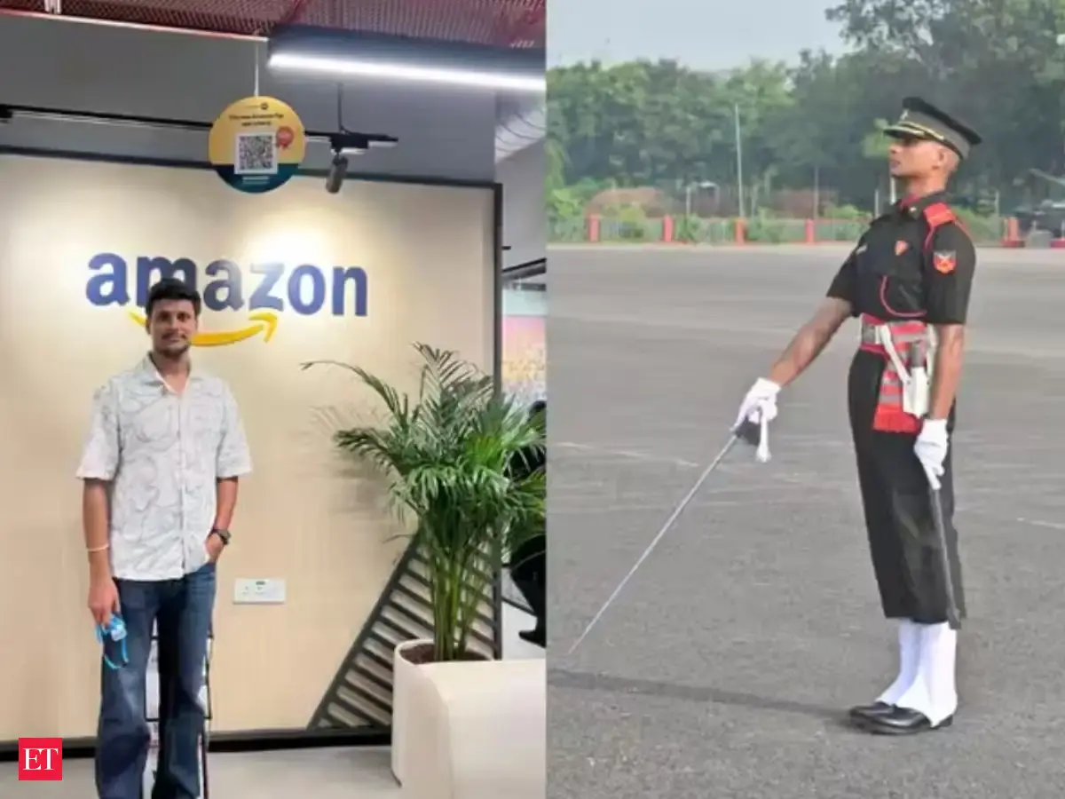 Who is Shardendu Tiwari, who gave up a Rs 46 lakh Amazon package to join Indian Army?