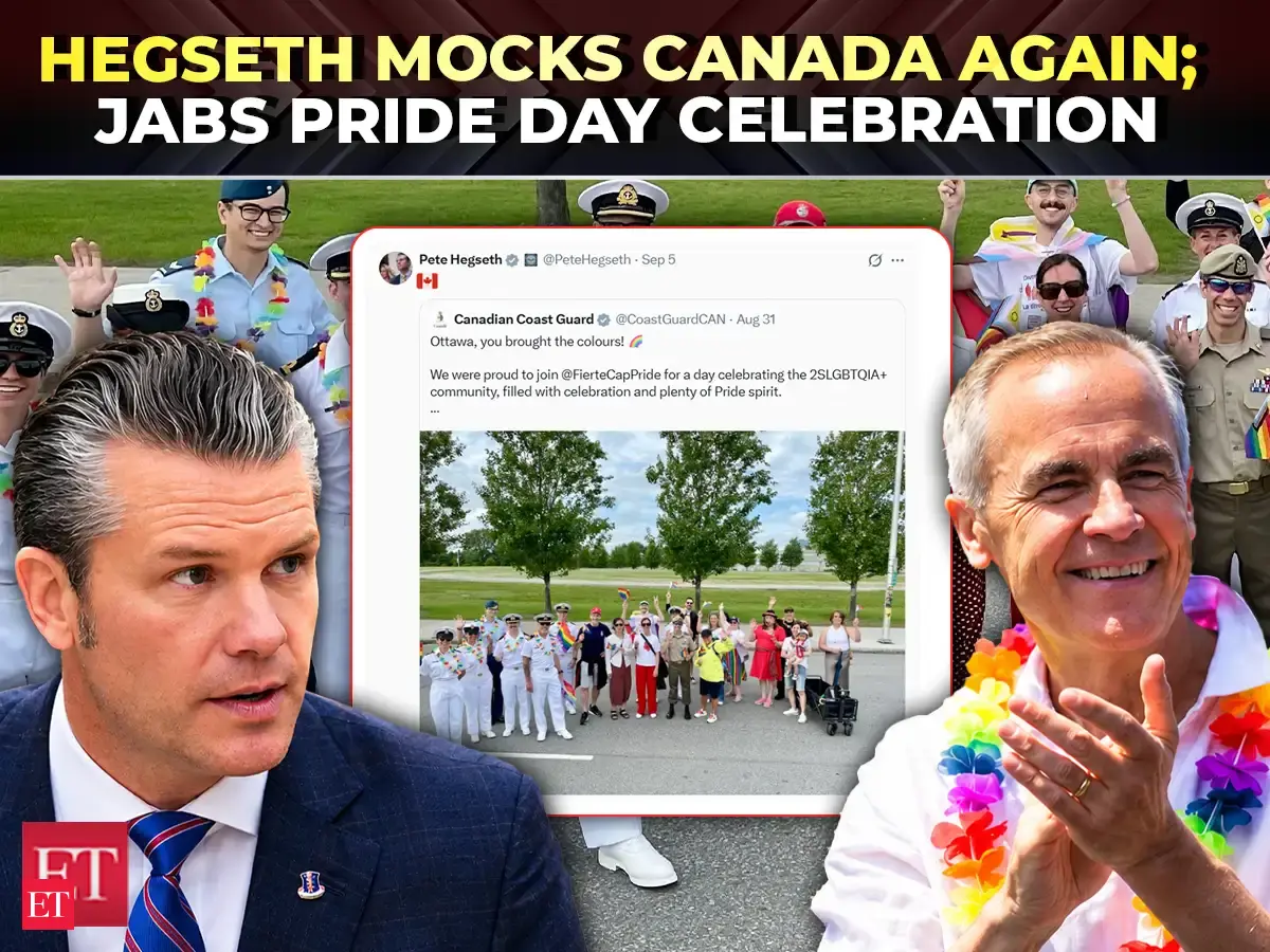 Hegseth ridicules Canadian Forces’ pride post after Carney mocks Trump’s 'unelected cabinet members'