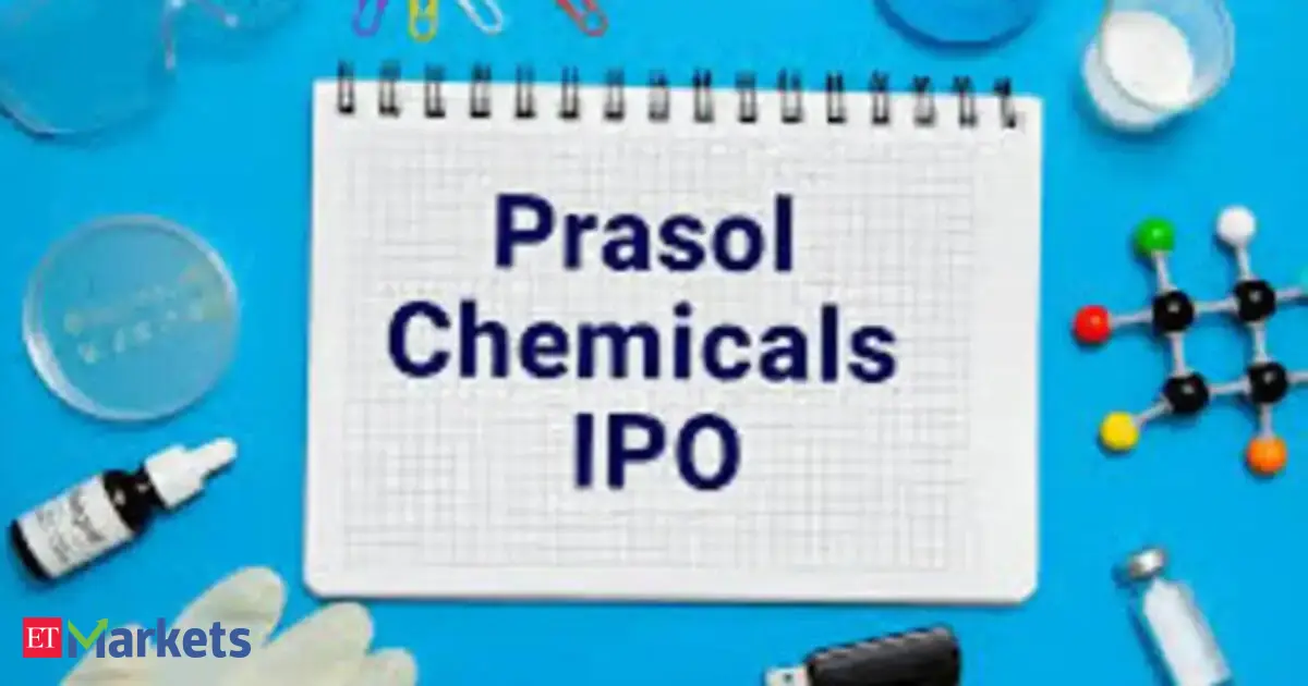 Can Prasol Chemicals IPO deliver long-term growth for high-risk investors?  economictimes.indiatimes.com