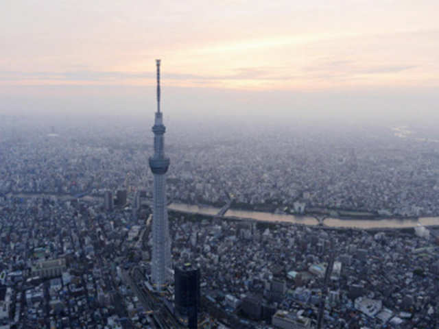 Tokyo Skytree, the world's tallest broadcasting tower