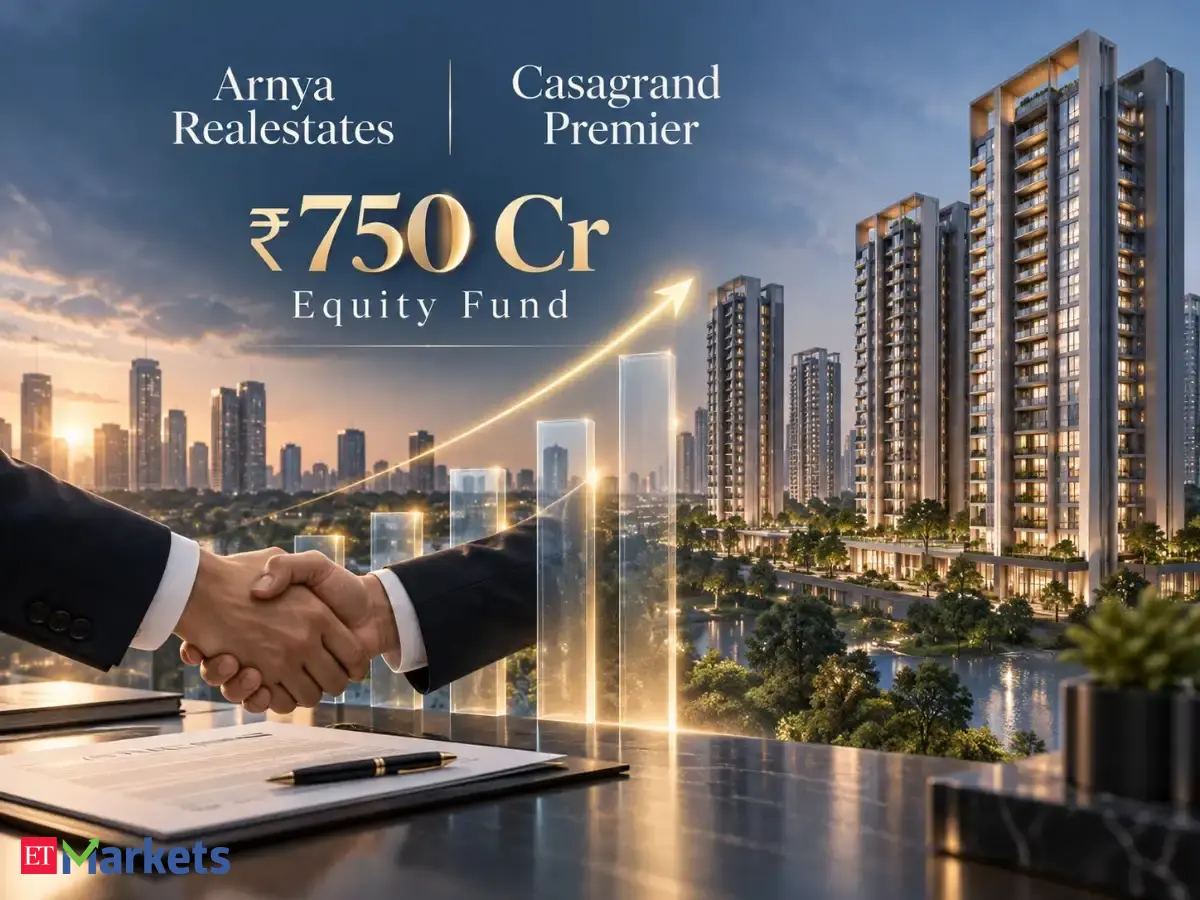 Arnya Realestates, Casagrand Premier to raise Rs 750 crore equity fund