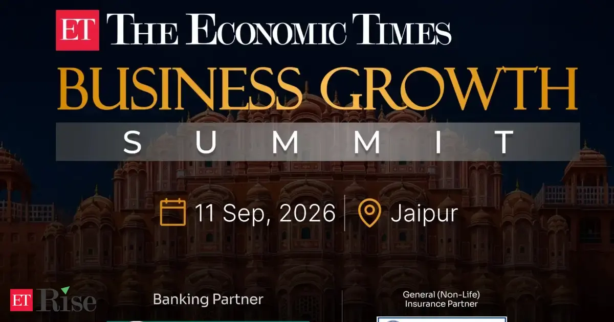 ET Business Growth Summit heads to Jaipur on September 11 to explore Rajasthan’s next growth phase