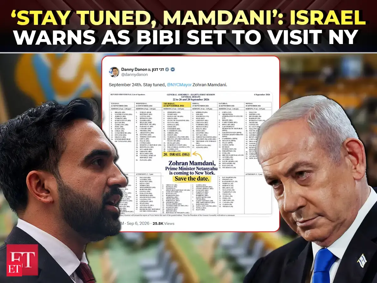 ‘Save the date, Mamdani’: Israel taunts NYC Mayor as Netanyahu set to ...