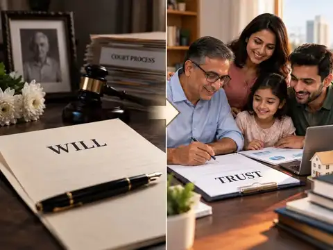 The big difference from a Will