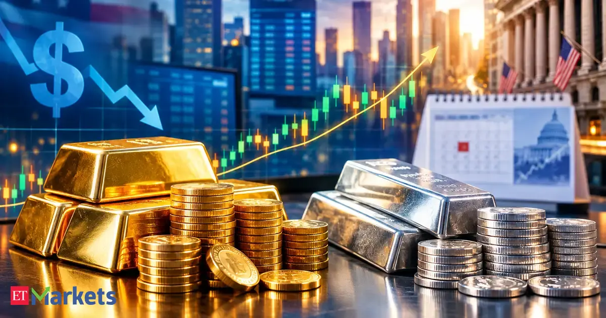 Gold prices rise for 2nd day, silver up Rs 3,500/kg on soft dollar ahead of inflation data