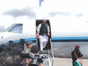 Defence Minister Rajnath Singh arrives in Colombo for 3-day visit to boost bilateral ties