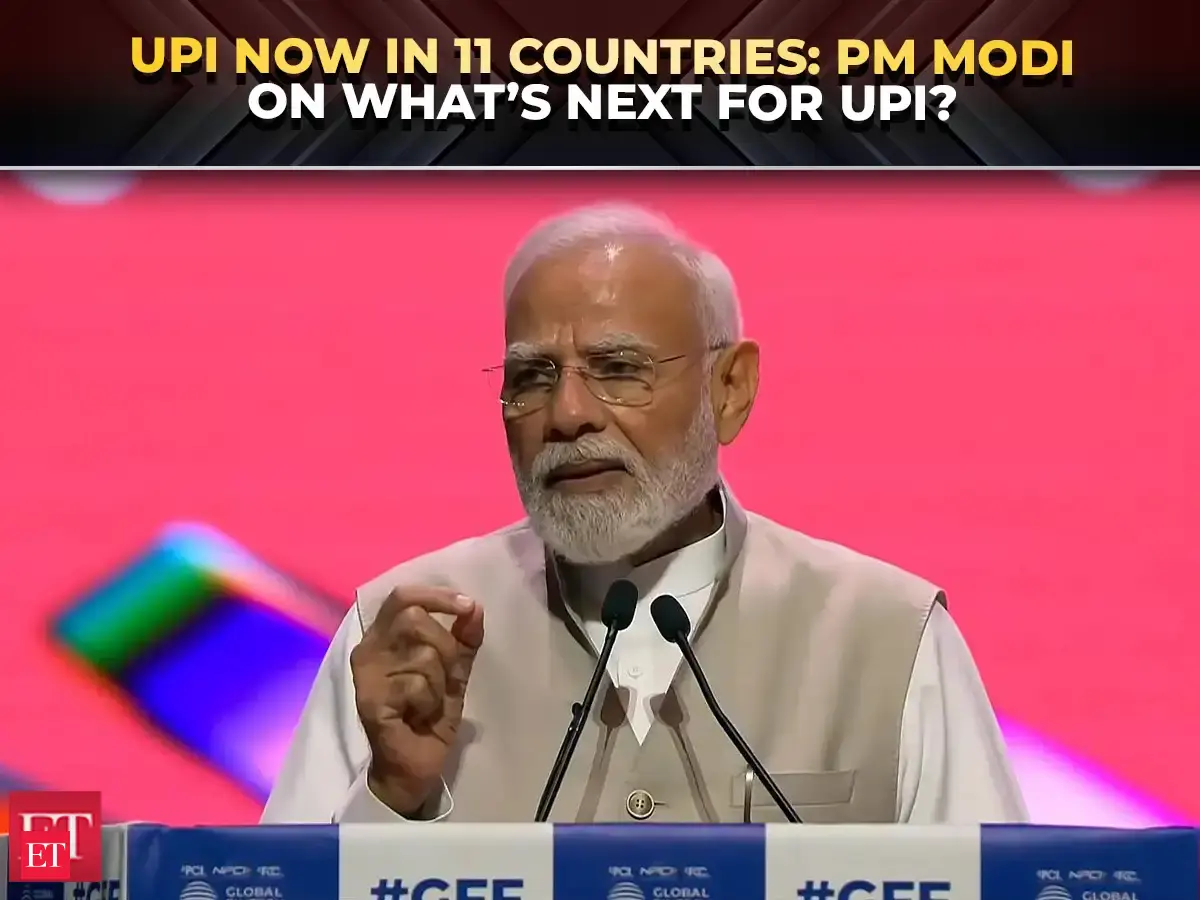 Global Fintech Fest: UPI ‘not just a tech story, it is civilisational story', says PM Modi