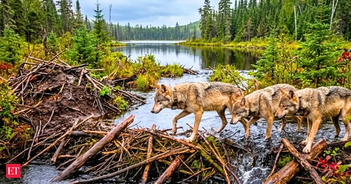 In 2018, scientists moved wolves to an isolated Isle Royale island to rebuild its ecosystem; five years later, their population had grown to at least 27