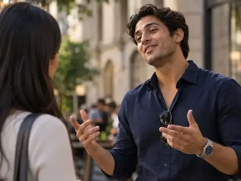 You meet someone who seems extremely confident. What's your first thought?