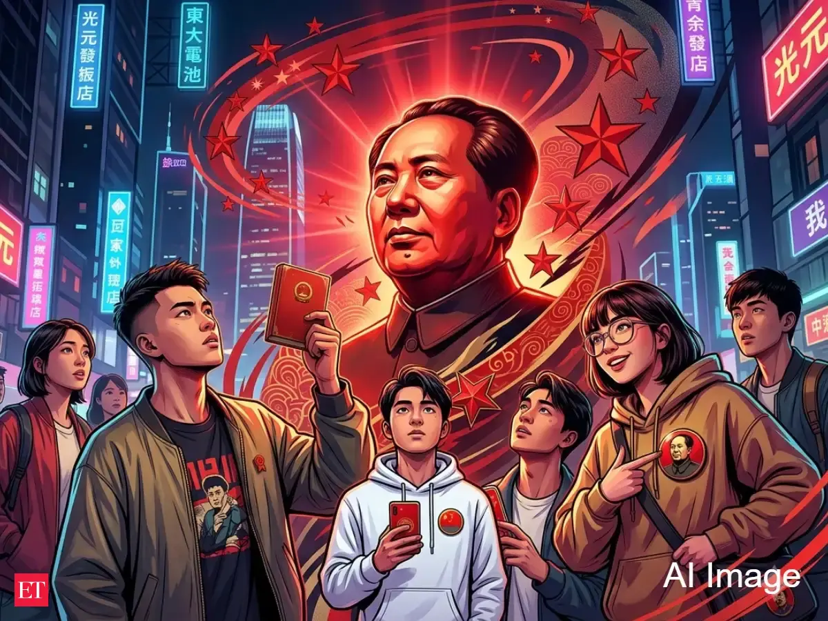 China’s Gen Z is going back to Mao: How economic slowdown & workplace stress are making youth look to the late leader for answers