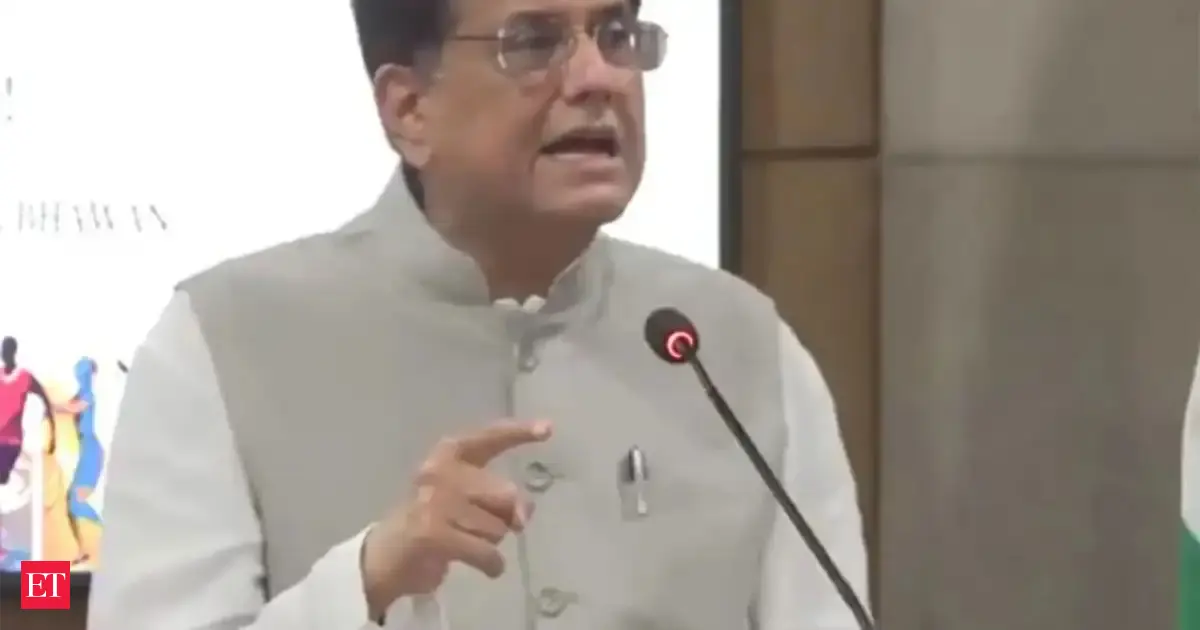 India’s merchandise exports jump 15% despite global headwinds: Piyush Goyal