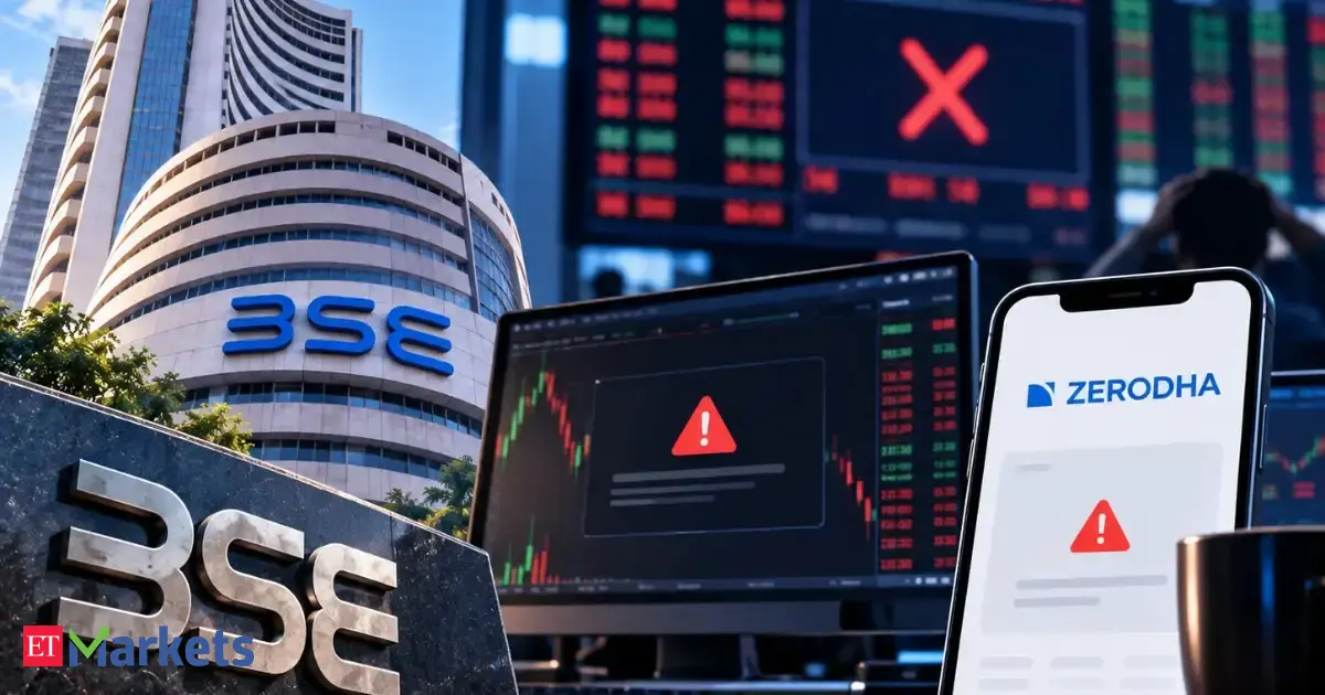BSE suffers outage, Zerodha users complain of F&amp;O price not reflecting