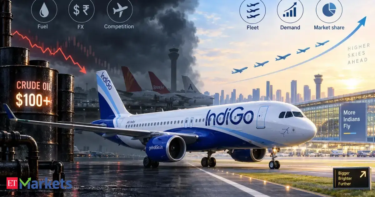 Can IndiGo shares fly again amid soaring oil prices? Ambit remains bullish but lists 5 key risks