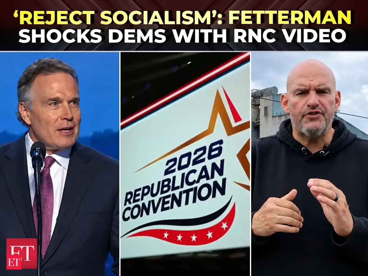 ‘Republicans, I am Sen John Fetterman…’: Democrat’s shocking RNC message sparks party-switch buzz