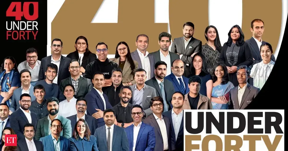ET 40 Under 40 2026: Meet the 40 young leaders shaping India’s future