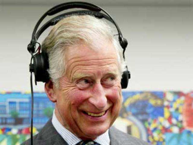 Prince Charles learns to scratch and fade with a turntable in Toronto