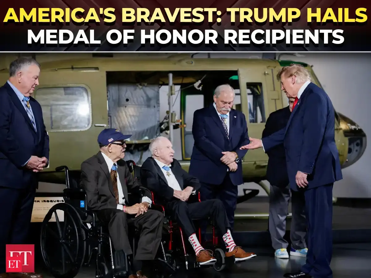 Trump meets America’s military heroes, calls National Medal of Honor Museum an ‘American treasure’