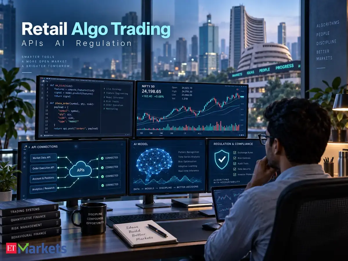 Retail algo trading becomes more accessible with APIs, AI, and regulatory clarity