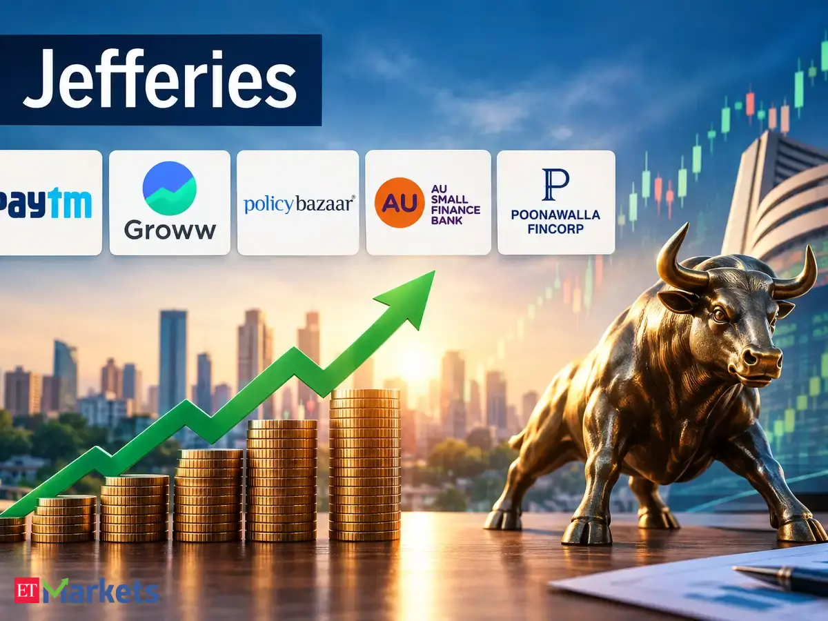 Jefferies names Paytm, Groww among 5 financial stocks for 25% annual returns