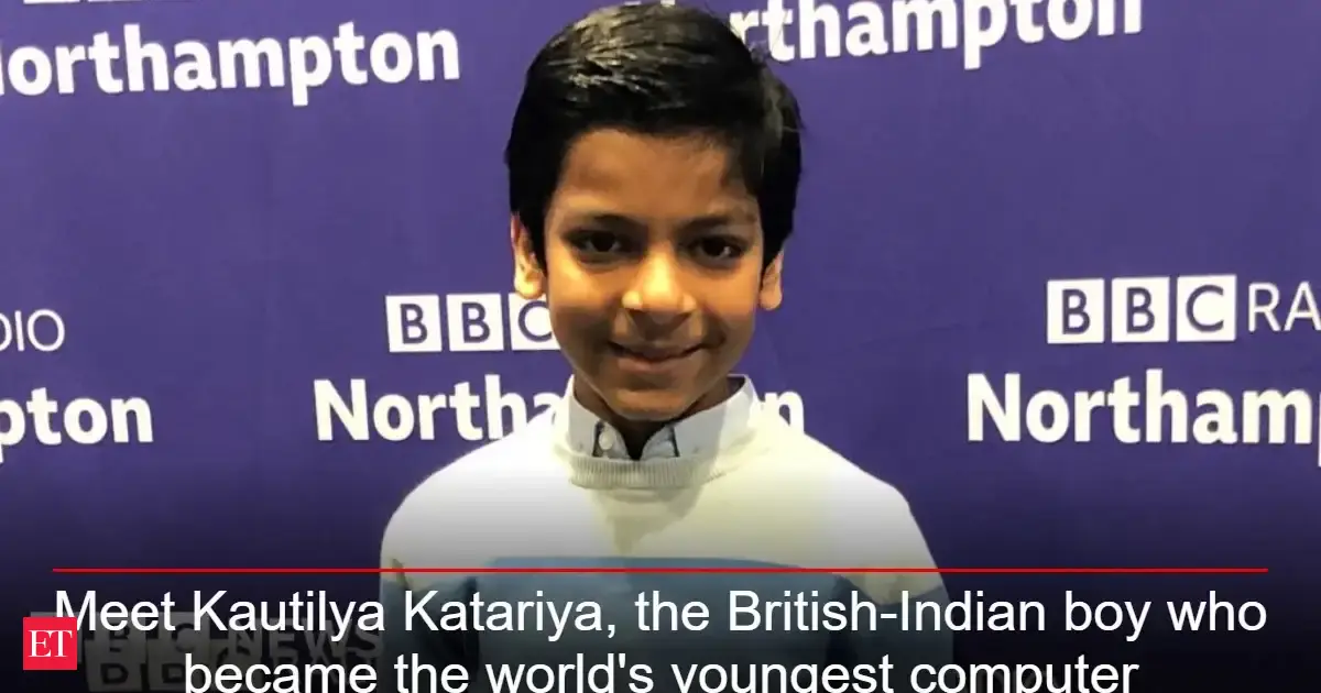 Child Prodigy Kautilya Katariya: Youngest Computer Programmer and AI ...