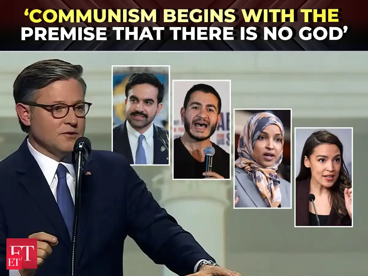 Mike Johnson warns against communism at RNC convention