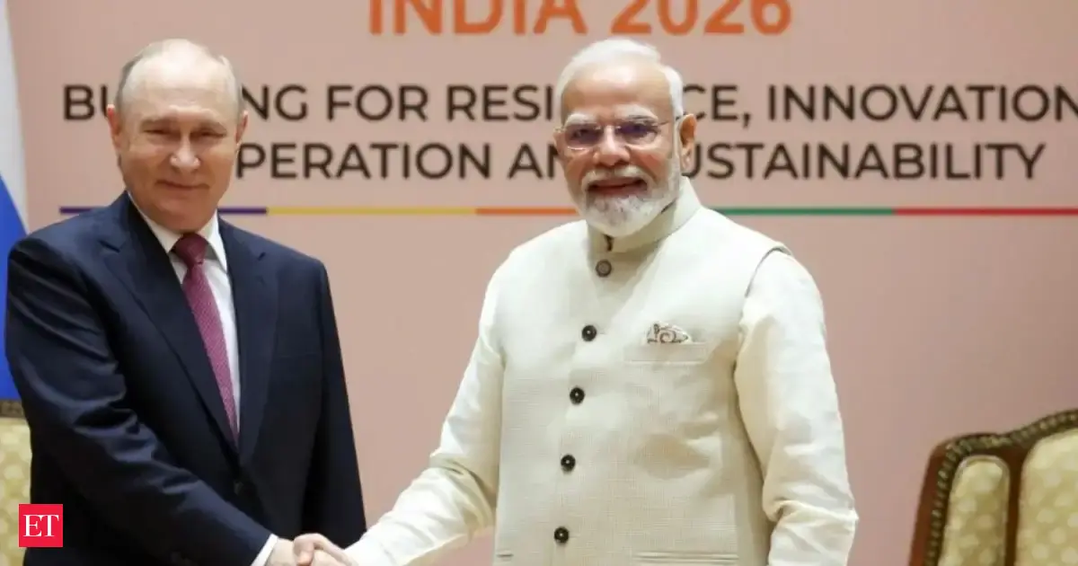 BRICS 2026: PM Modi sits down with Putin, talks $100 bn trade by 2030; Plan to deepen defence, energy, nuclear ties
