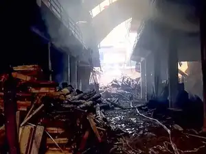 Swaroop Nagar fire: 6 injured in blaze at sports goods manufacturing factory in Delhi