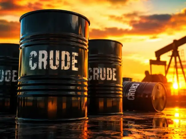 Crude oil prices show a significant divergence as conflict escalates in the Middle East
