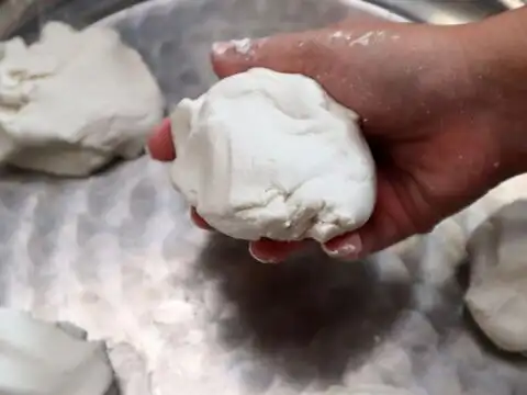 Prepare The Rice Flour Dough