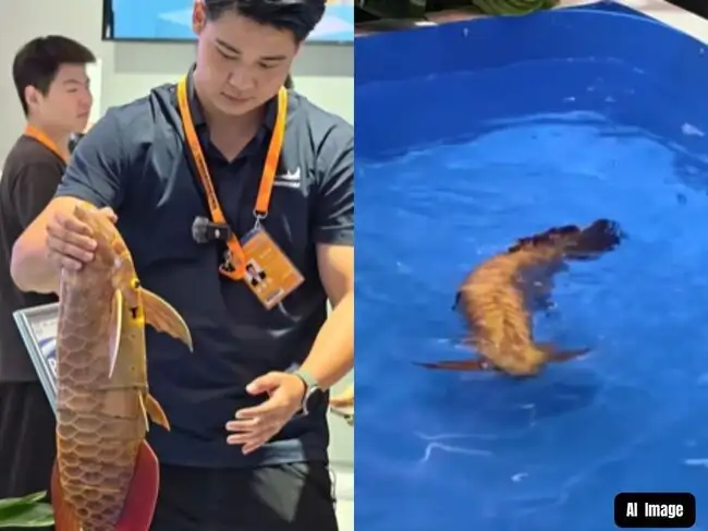 China robo-fish Golden Dragon Fish