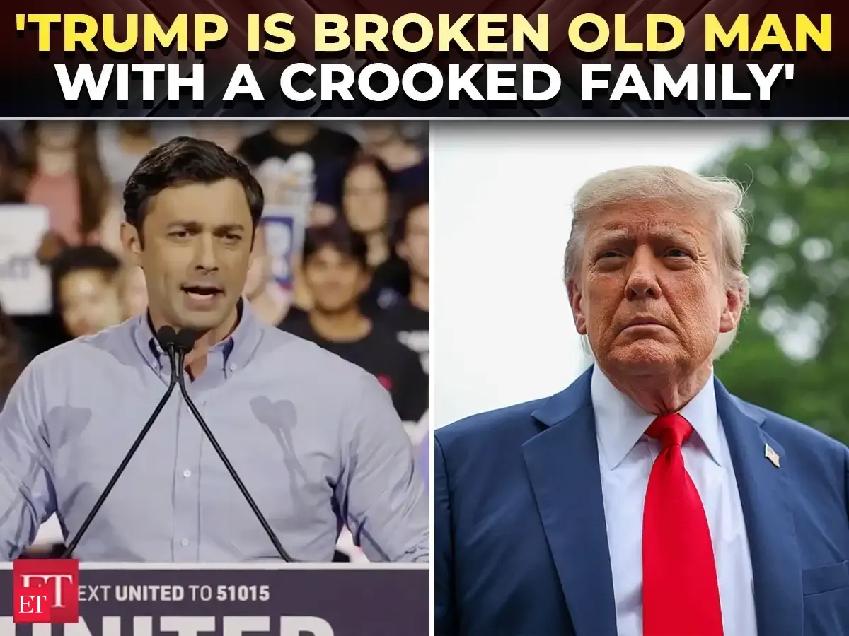 'Mar-a-Lago mafia': Ossoff rips into Trump family with 'daddy’s corrupt ...