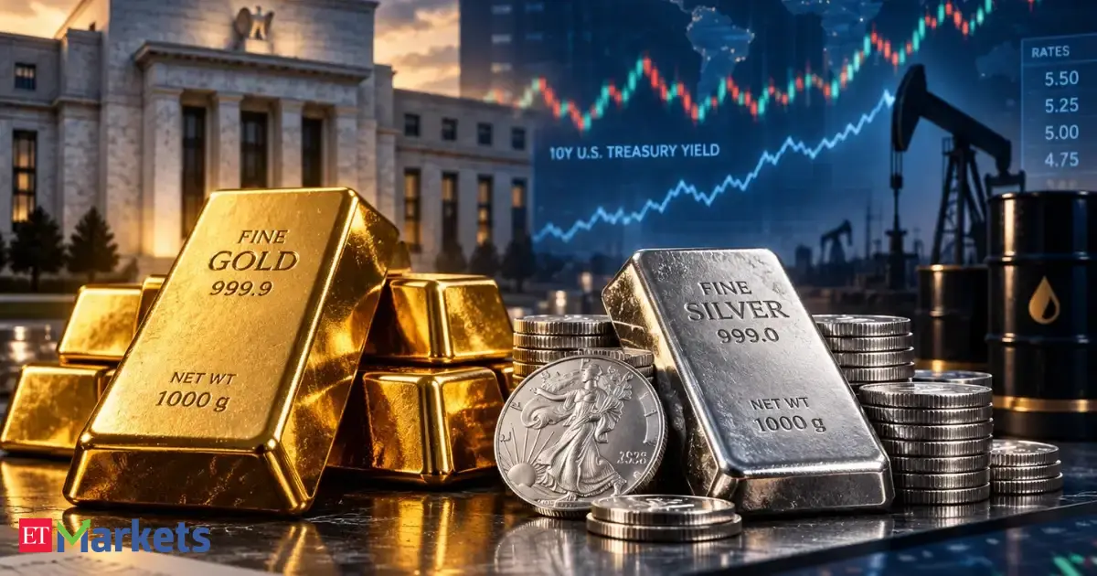 Gold prices at Rs 1.52 lakh/10 grams, silver down Rs 3,300/kg in 2 days ahead of US Fed decision. Key levels to track