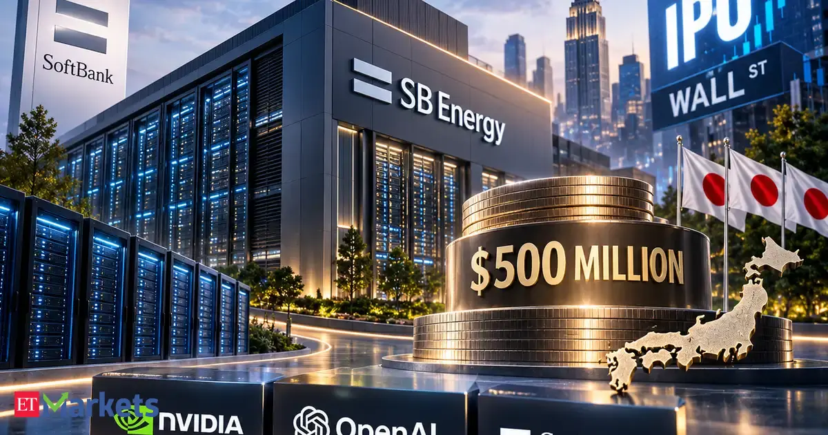 Image for Global Market: SB Energy to sell up to $500 million worth of shares to Japanese investors ahead of US IPO