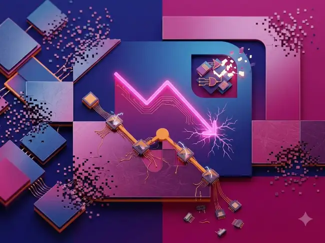 AI stocks falling as leaders call for a slowed frontier progress