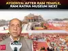 Ram Mandir construction complete: Museum work next, final payments underway, says Nripendra Misra