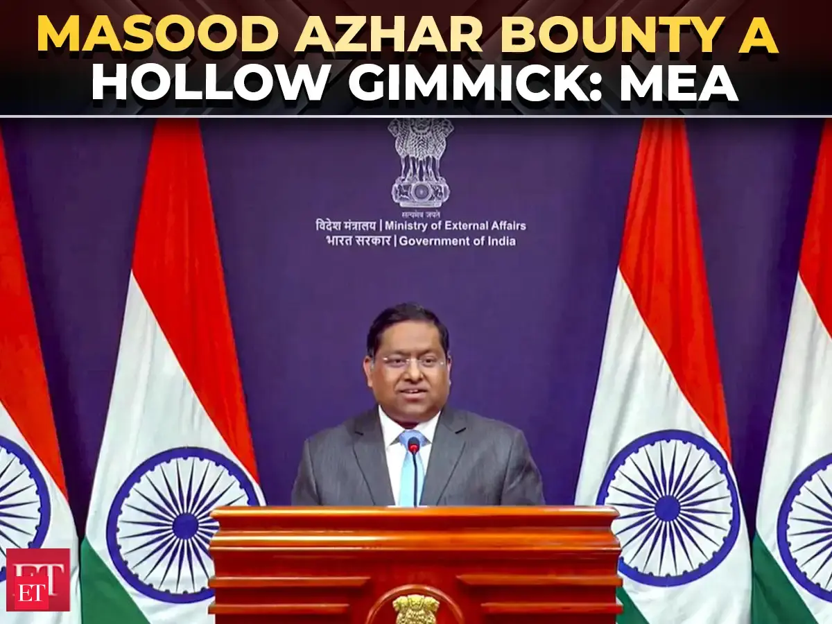 India calls Pak's reward on JeM chief Azhar 'gimmick'; says in talks ...