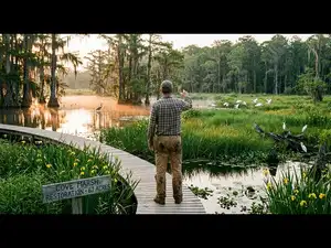 Conservationist Matt Conn bought 67 acres of damaged Louisiana land ...