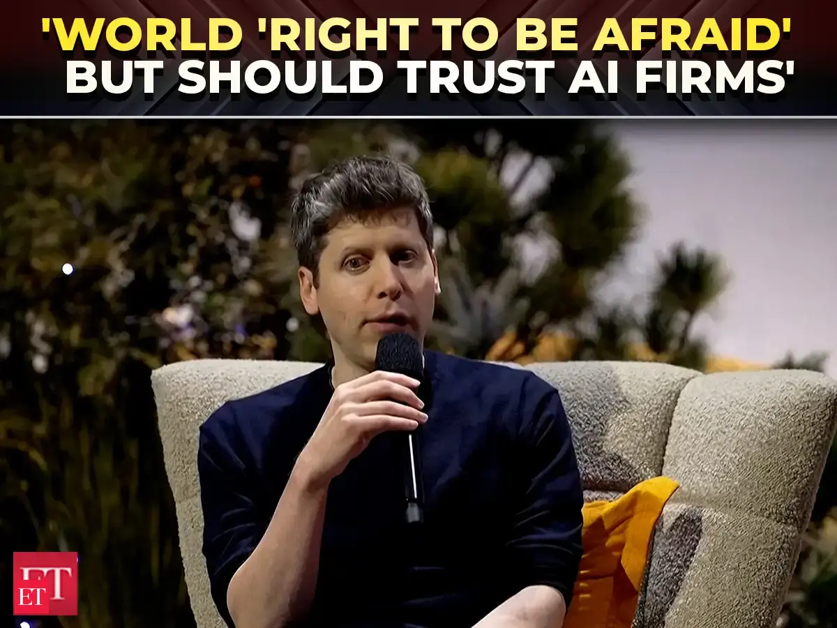  World Is Right To Be Afraid Of This Sam Altman Sounds Alarm On AI 