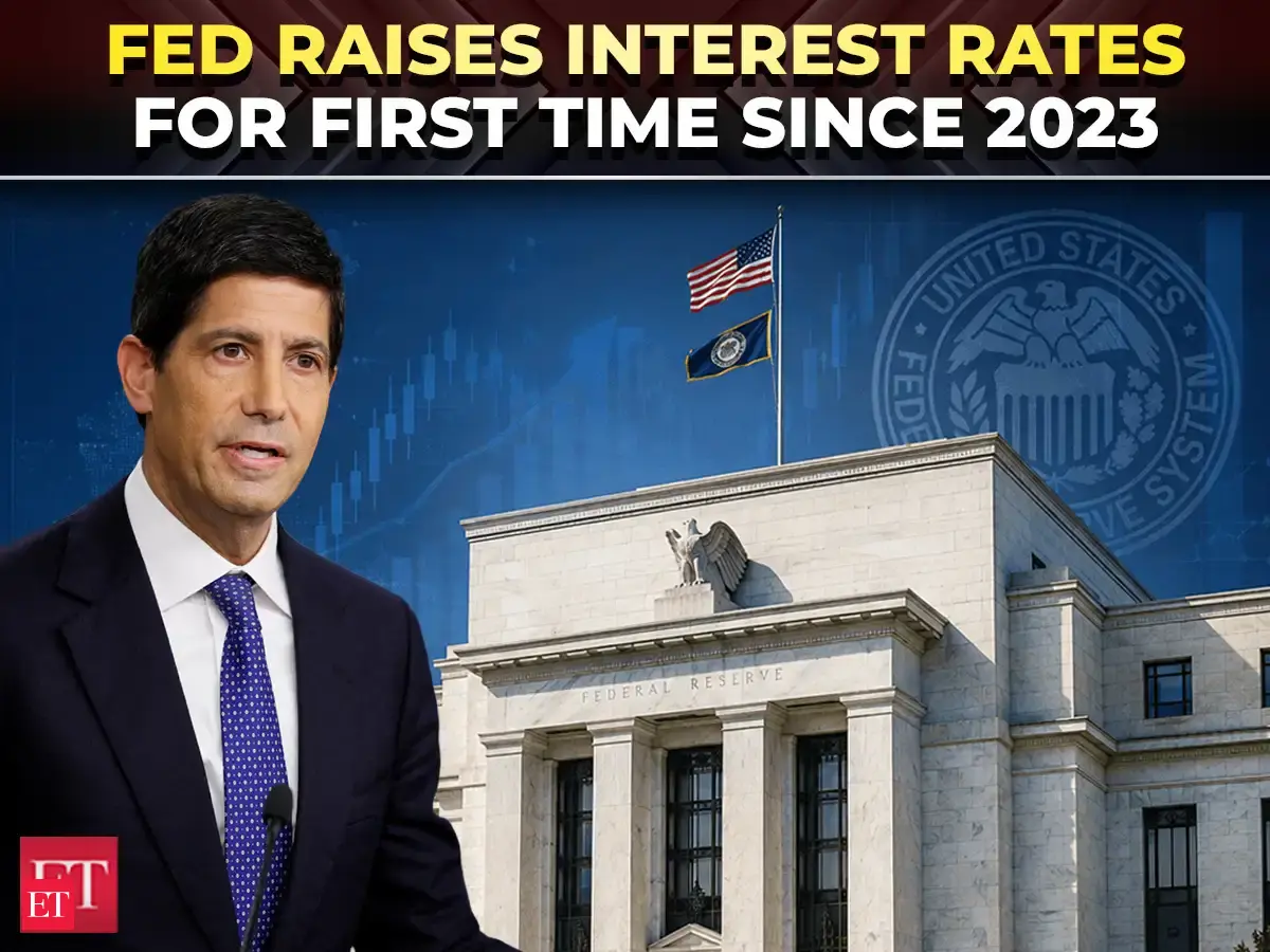 ‘Inflation is too high…’: Fed hikes interest rates by 25 bps as Warsh resists Trump’s cut demand