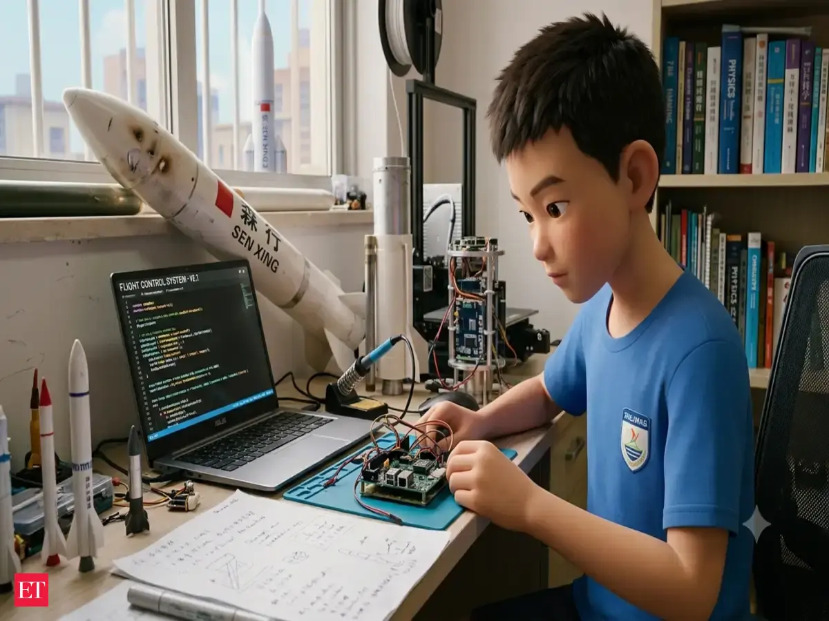 Meet Yan Hongsen, the 11-year-old Chinese boy who wrote 600 lines of code, built a rocket and became known as “Rocket Boy”