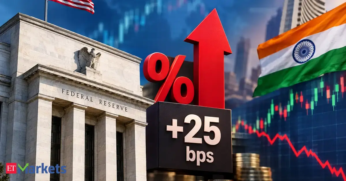 Explained: What US Fed’s first 25 bps rate hike in 3 years means for Indian stock market