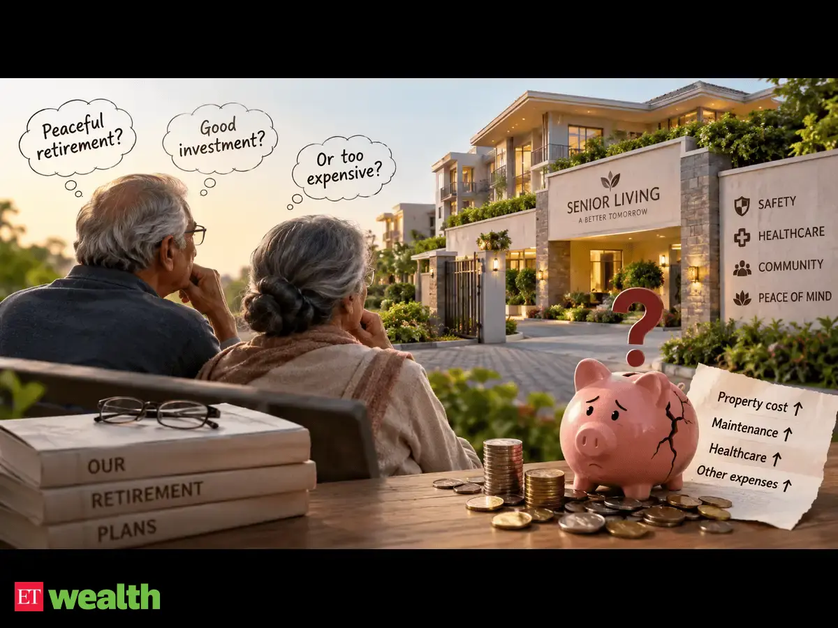 ​Senior living in India: Can buying a retirement home drain your savings?​