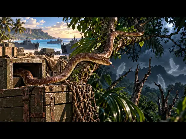Guam wildlife restoration: In the 1940s, a few snakes arrived in Guam ...