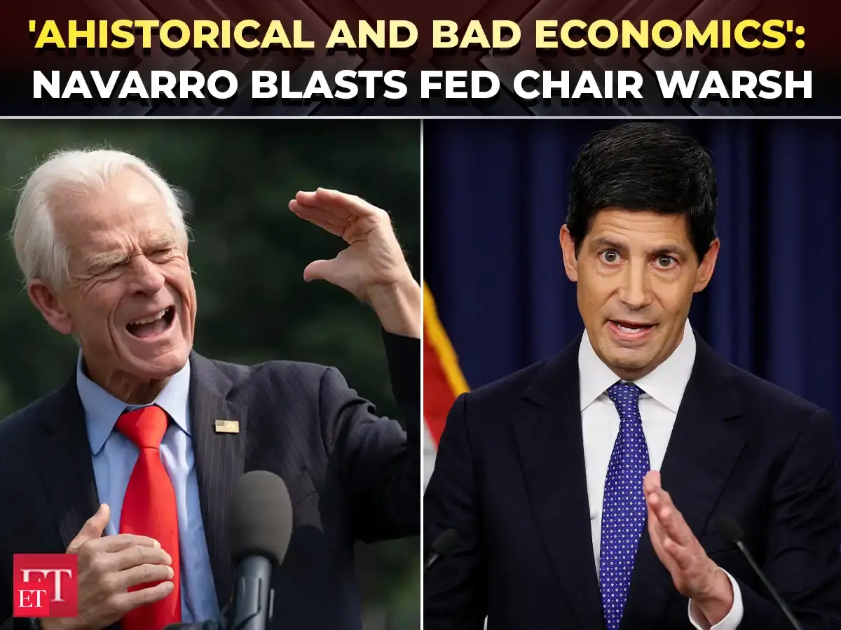 'Monumental mistake…': Peter Navarro torches Fed chair Kevin Warsh over rate hikes