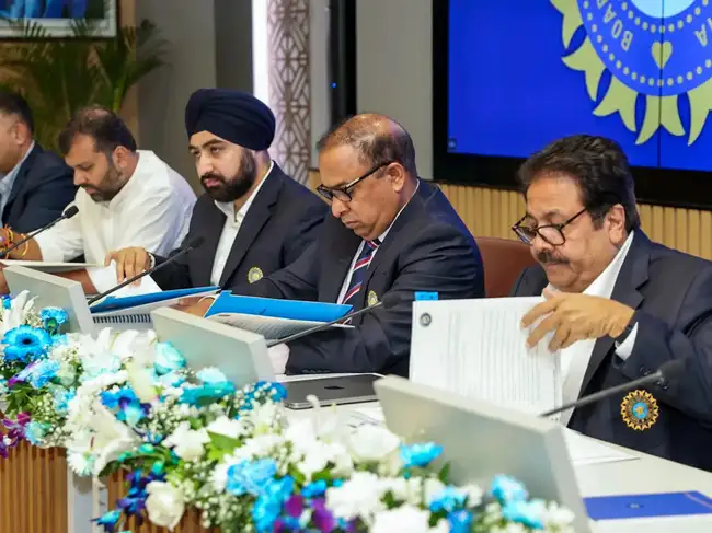 BCCI meeting