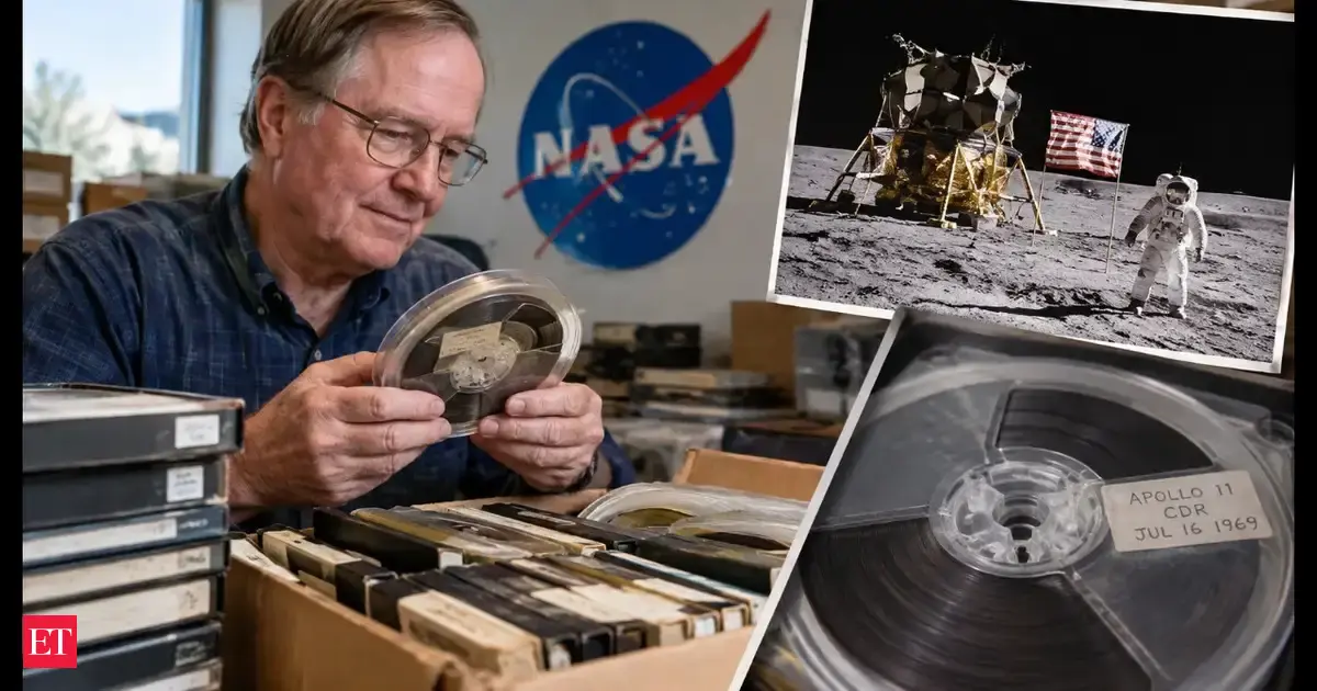 In 1976, a former NASA intern paid $217 for 1,150 old tapes; 43 years later, 3 Apollo 11 recordings from the lot sold for $1.82 million