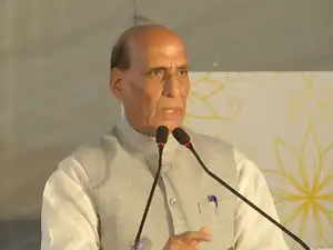 "Moving rapidly towards Atmanirbhar Bharat": Rajnath Singh hails handover of aircraft and helicopters by HAL to IAF and PHL