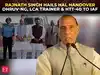 Rajnath Singh hails 'important milestone' as HAL hands over Dhruv-NG, LCA Trainer & HTT-40 to IAF