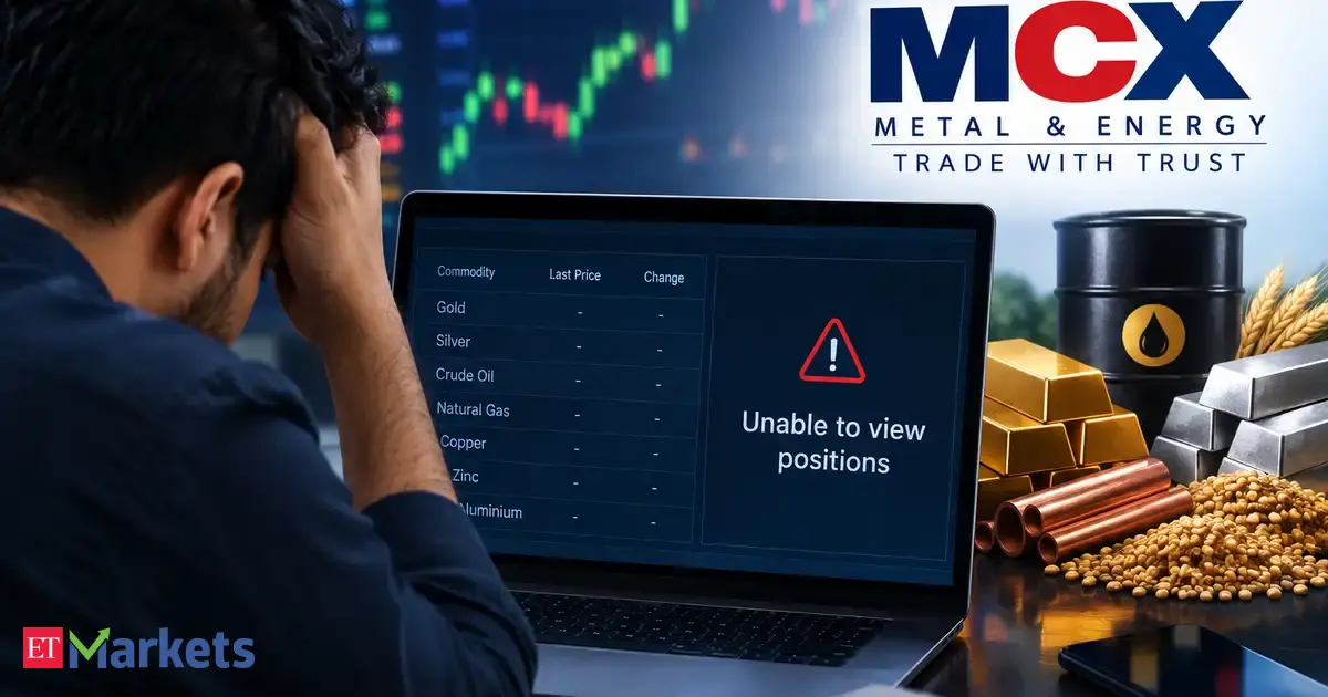 MCX glitch leaves traders unable to view positions